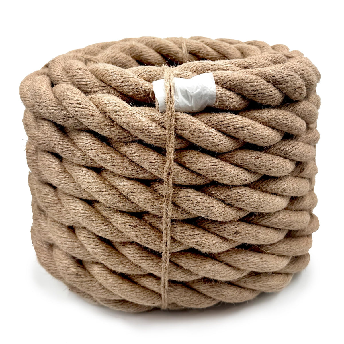 Jute Rope 1-3/16 Inch x 49 ft Extra Thick Decorative Rope