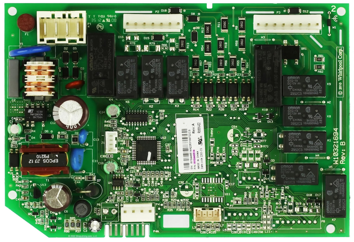 WPW10446514 W10446514 for Whirlpool Refrigerator Control Board