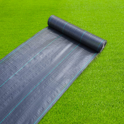 3ftx100ft Weed Barrier Landscape Fabric Heavy Duty, 3.2oz Weed Barrier Fabric, Easy Setup Woven Garden Landscaping