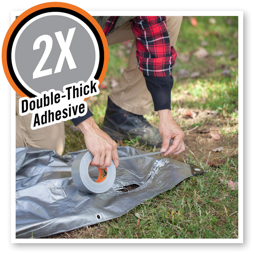 Tough & Wide Duct Tape, 2.88" x 30 yd, Silver, (Pack of 1)