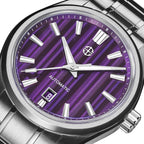 Automatic Watch for Men, 40mm PT5000 Movement Sapphire Crystal (Amethyst)