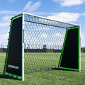 GS Trainer 3-in-1 Soccer Goal and Rebounder for Solo Training | 3 in 1 goal, rebounder & passing wall, Galvanized
