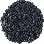Aquarium Gravel, Solid Black, 5-Pound Bag