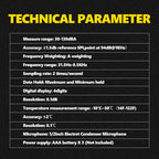 Sound Level Meter 30-130dBA Range Min Hold 4-Digit
