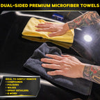 Supreme Shine Microfiber Towels, 6 Pack
