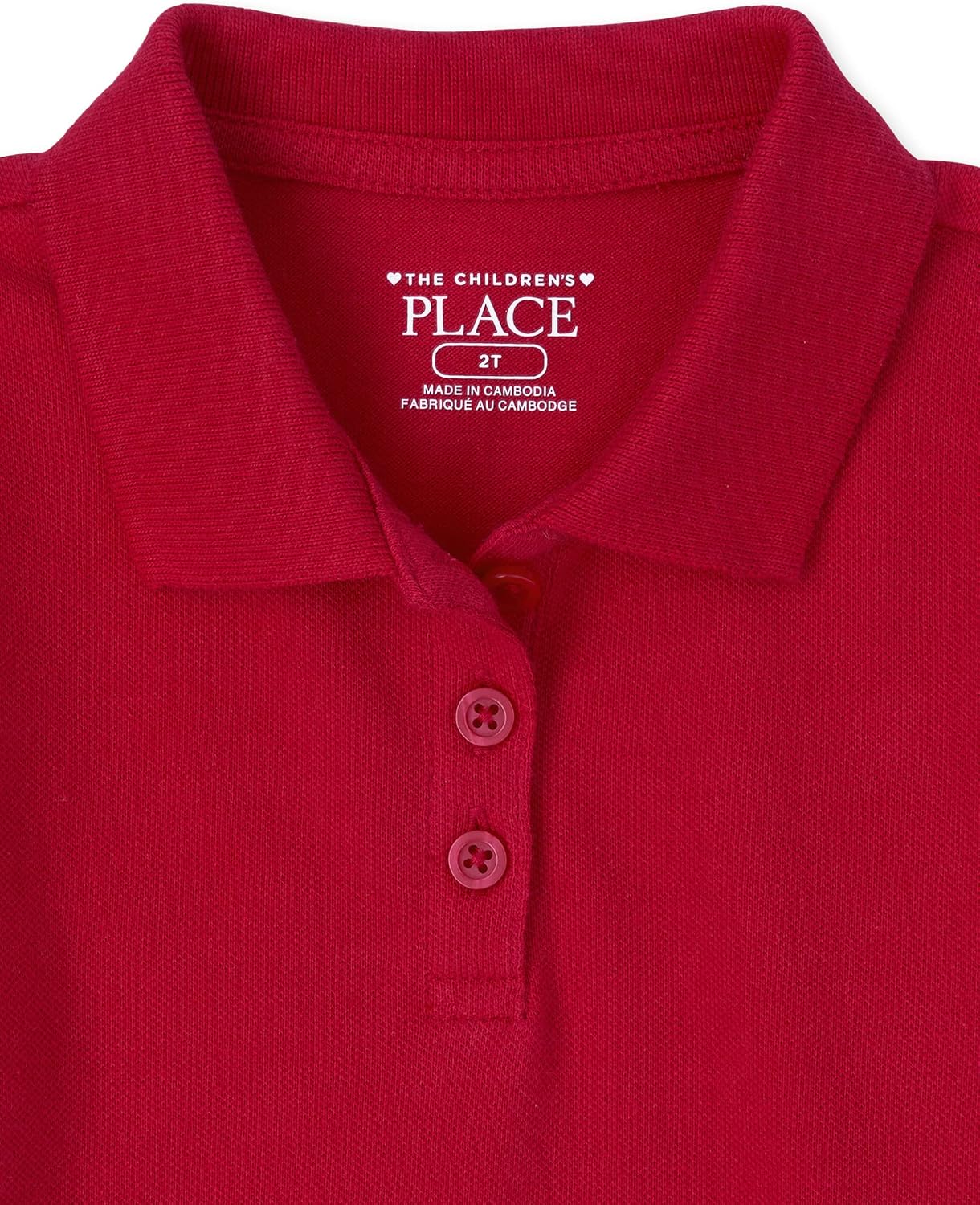 baby-girls And Toddler Short Sleeve Pique Polo
