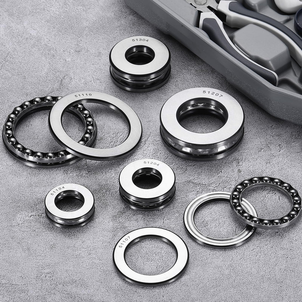 uxcell Thrust Ball Bearings, 35mm Bore 68mm OD 24mm Thick 51307 ABEC5