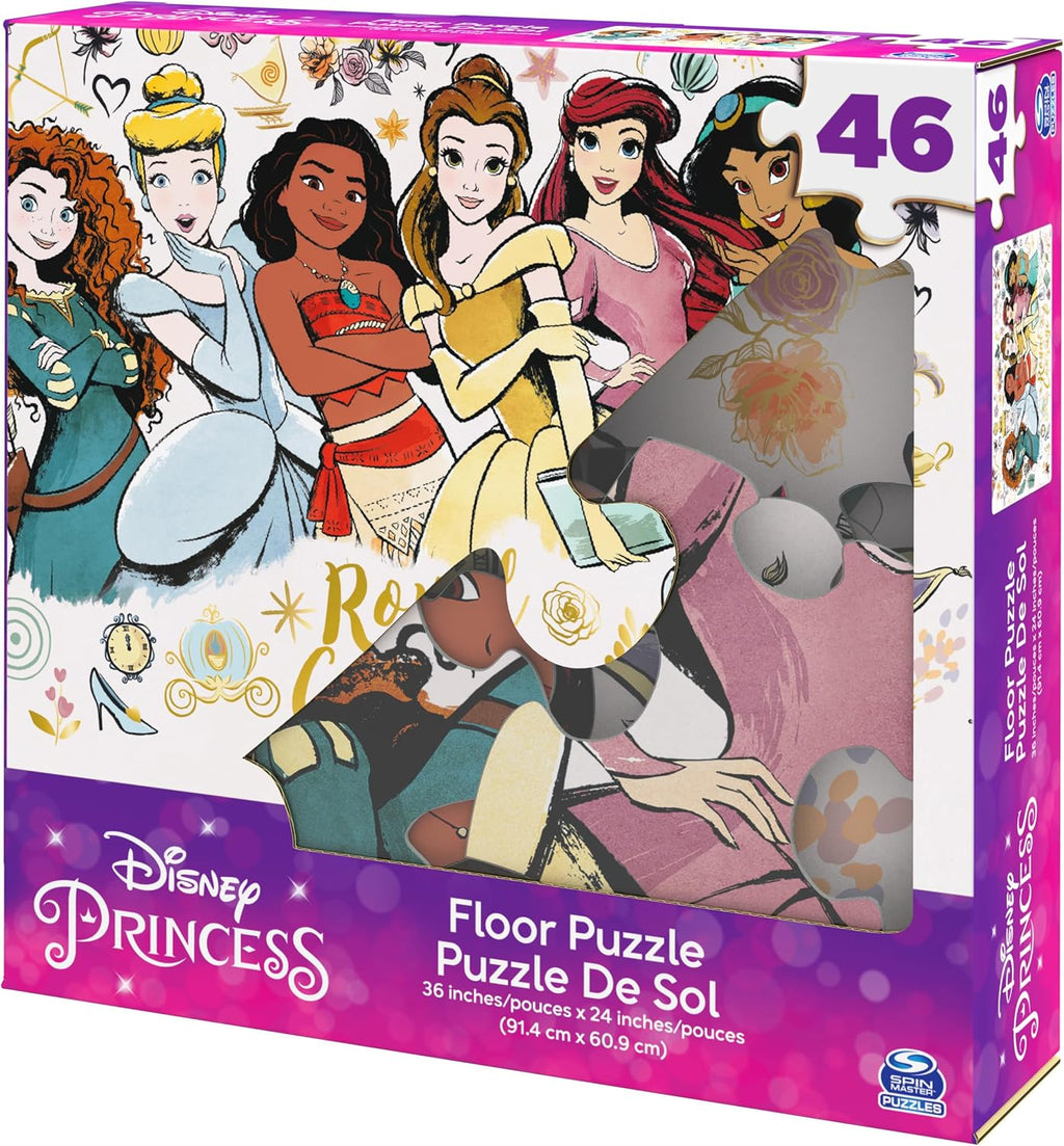 Disney Princess 46 Piece Floor Puzzle - Royal Courage