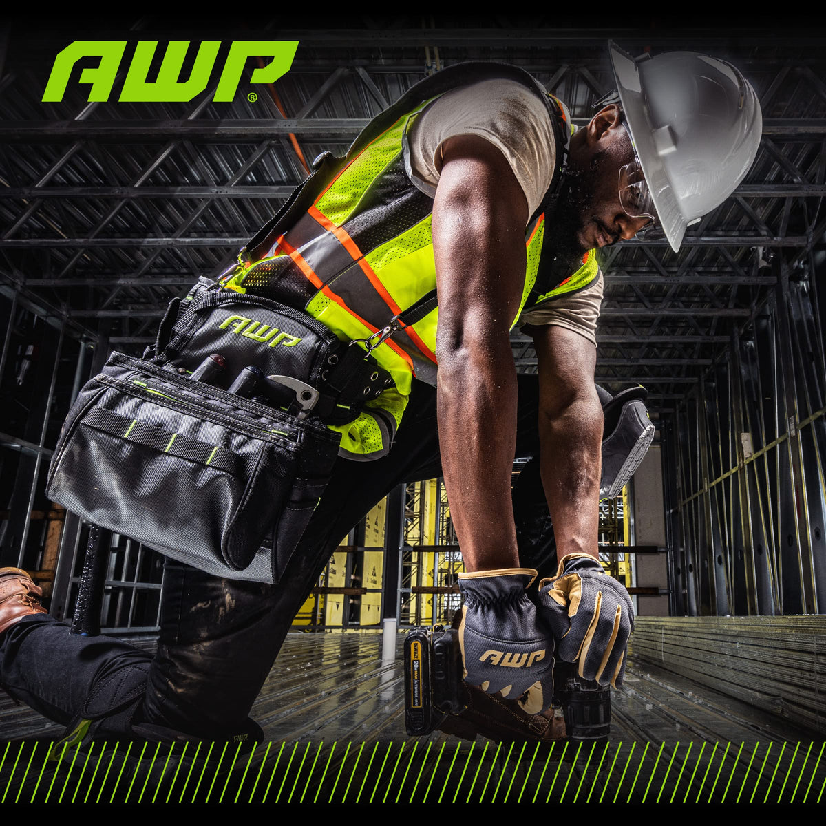 Utility Work Gloves, XLarge, 3 Pair Pack, Touchscreen Compatible