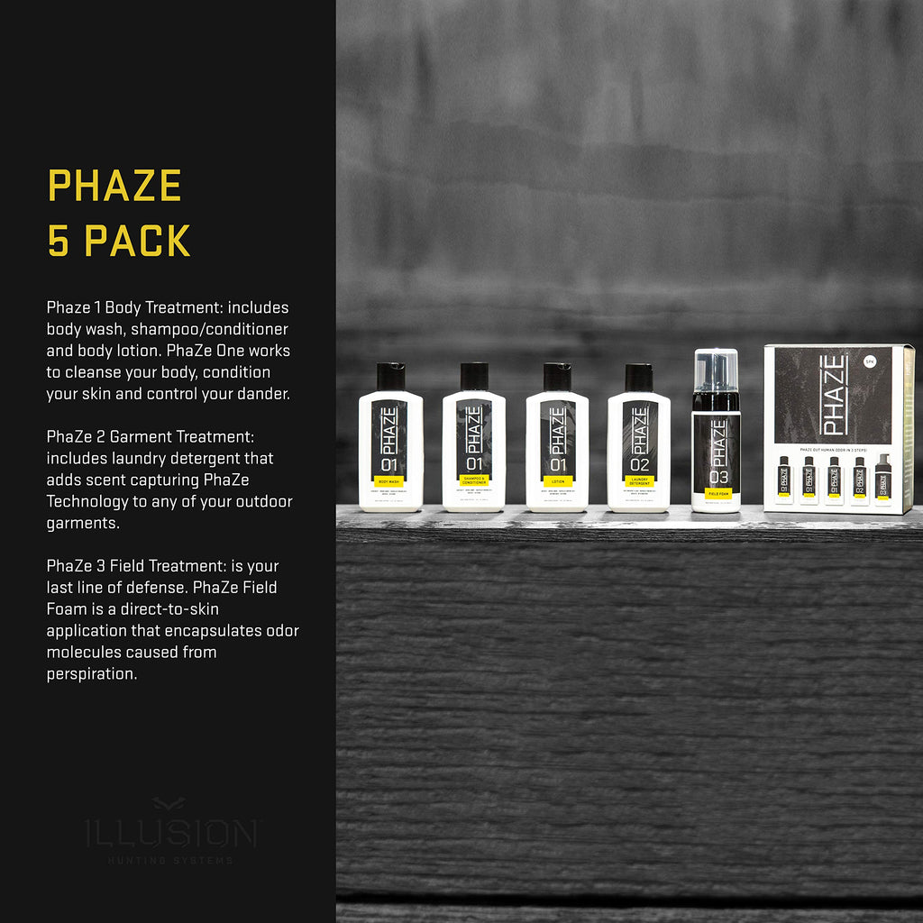 PhaZe 1 Body Wash - #1 Deer Hunter's Scent Elimination (FBA)