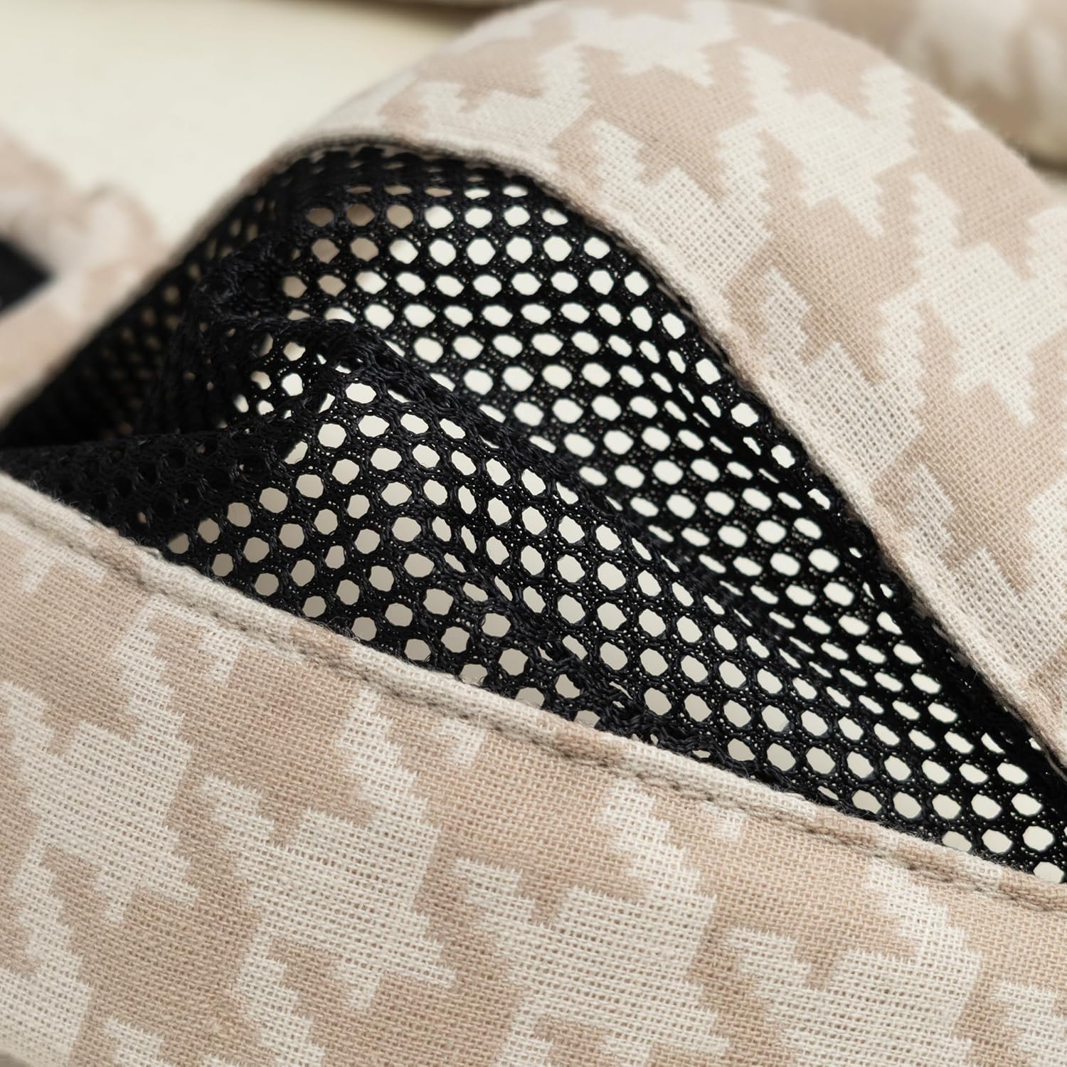 Baby Sling Carrier for Toddler, Houndstooth Baby Carrier Sling, Premium Cotton Linen Adjustable in Both Front and