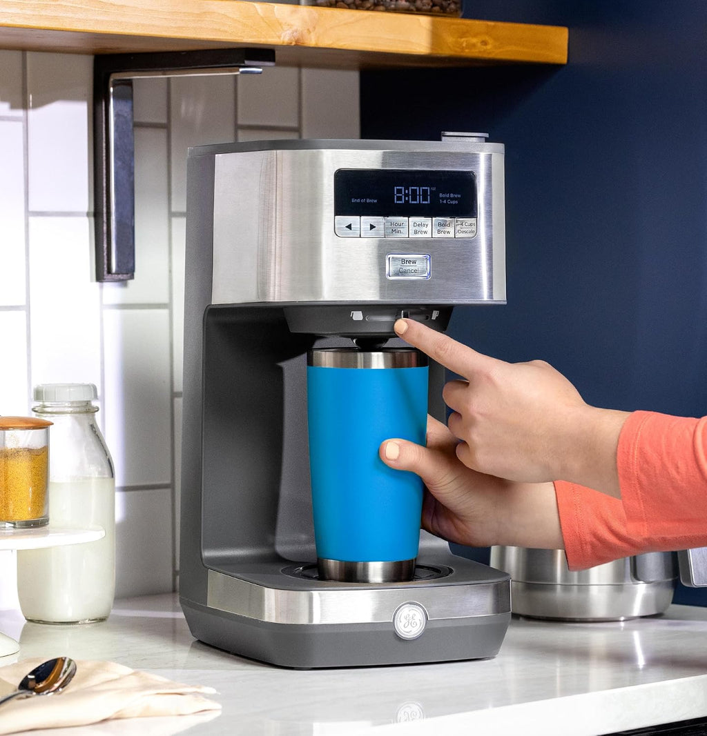 Drip Coffee Maker With Timer | 10-Cup Thermal Carafe Coffee Pot Keeps Coffee Warm for 2 Hours | Adjustable Brew