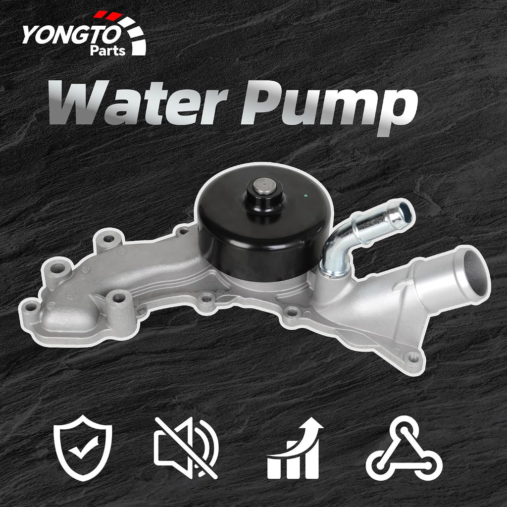 Gmb 1204450 Water Pump for Ram 1500, Dodge, Jeep - Replaces AW6169, 5184498AD