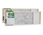 2AWS1045 WB Marvin Adjustable Window Screen, 10in High x Fits 25-45in Wide (2-Pack)