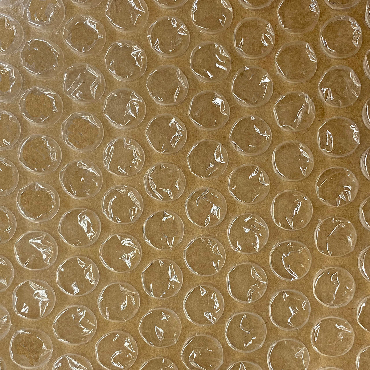 Kraft Backed Bubble Cushioning, 12" x 125', Small 3/16"