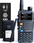 BF-F8HP PRO 10W Tri-Band Ham Radio, UV-5R 7th Gen Upgrade, GPS, 1,000 Channels, Airband/NOAA/FM Receive, IP54, USB-C