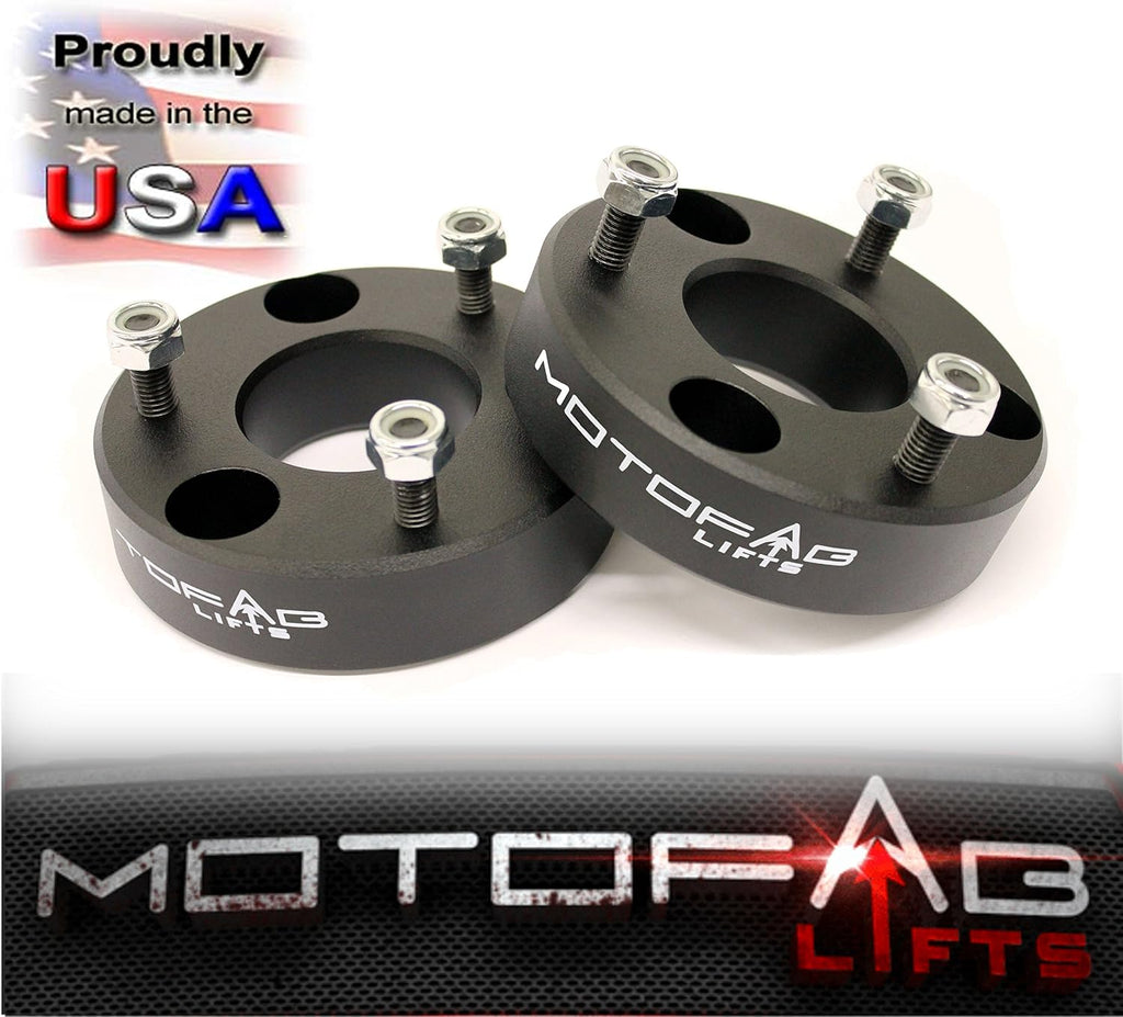 MotoFabLifts DR-2-2" Front Leveling Lift Kit Compatible with Dodge Ram 1500 Pickup 4WD