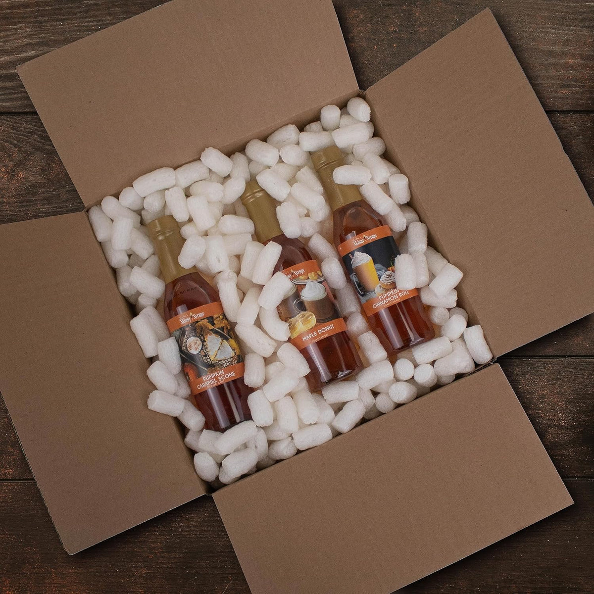 Packing Peanuts for Shipping - Bio Tube - 0.25 Cu Ft