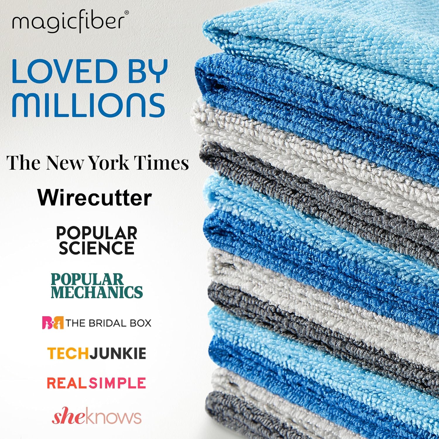 Microfiber Cleaning Cloth - Higher Quality, Larger Size - Micro Fiber Cloth for Cleaning Rags, Dust Cloths, Kitchen