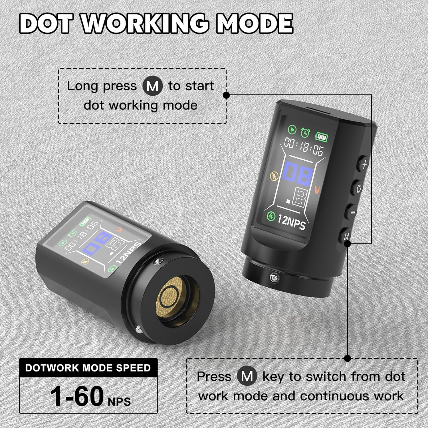 Wormhole Saros Wireless Tattoo Pen Kit for Beginners Artists Multi-function