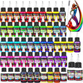 Airbrush Paint - 54 Colors with 2 Airbrush Thinners, Ready to Spray Air Brush Painting Set, Water Based Acrylic Paint