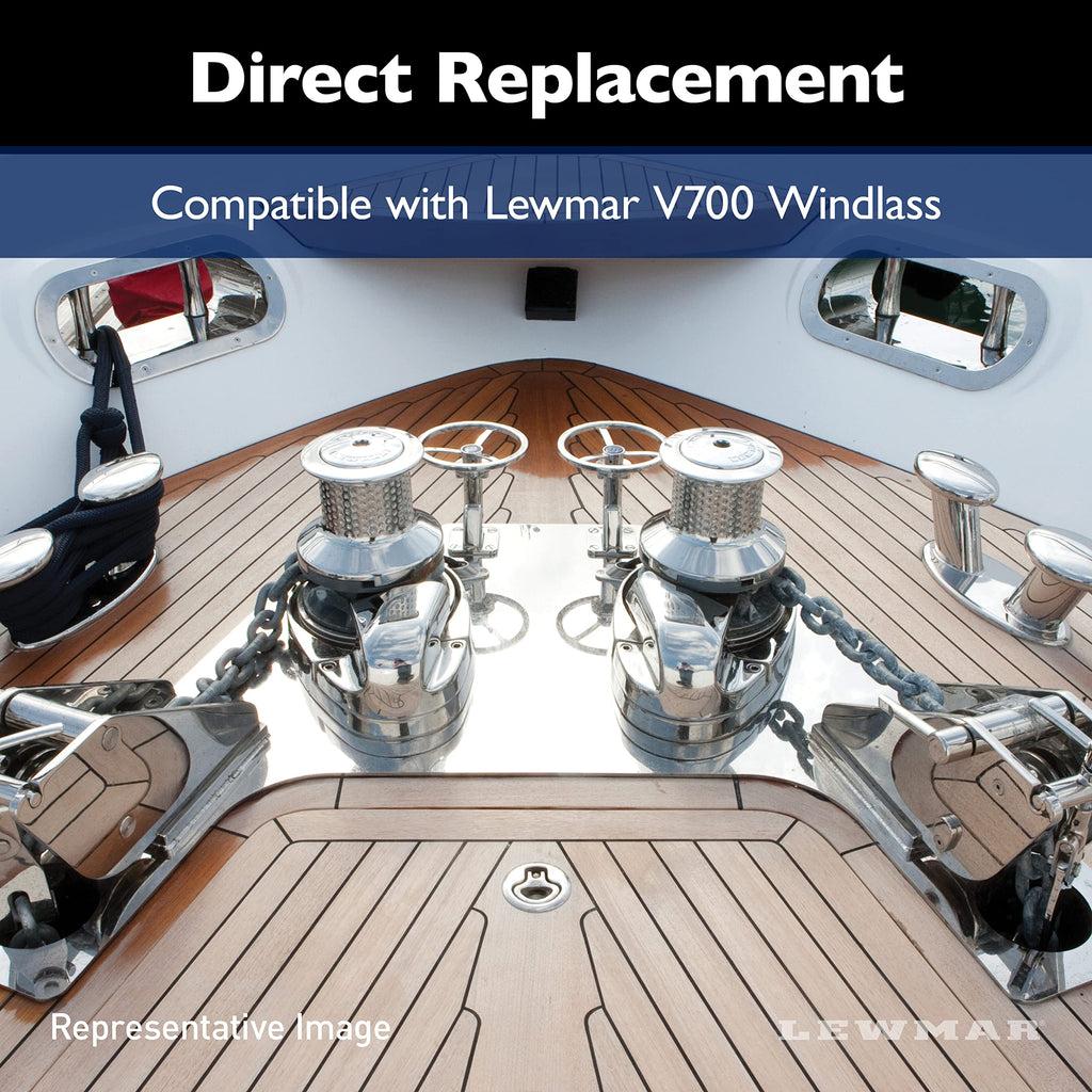 Lewmar V700 Gear Set – Replacement Gear Set kit for V700 Windlass, Includes Gears(3), retaining Clip and Hardware