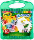 Pip-Squeaks Washable Marker Set (65ct), Coloring Set, Drawing Art Supplies for Kids, Spring Craft Kit, Travel