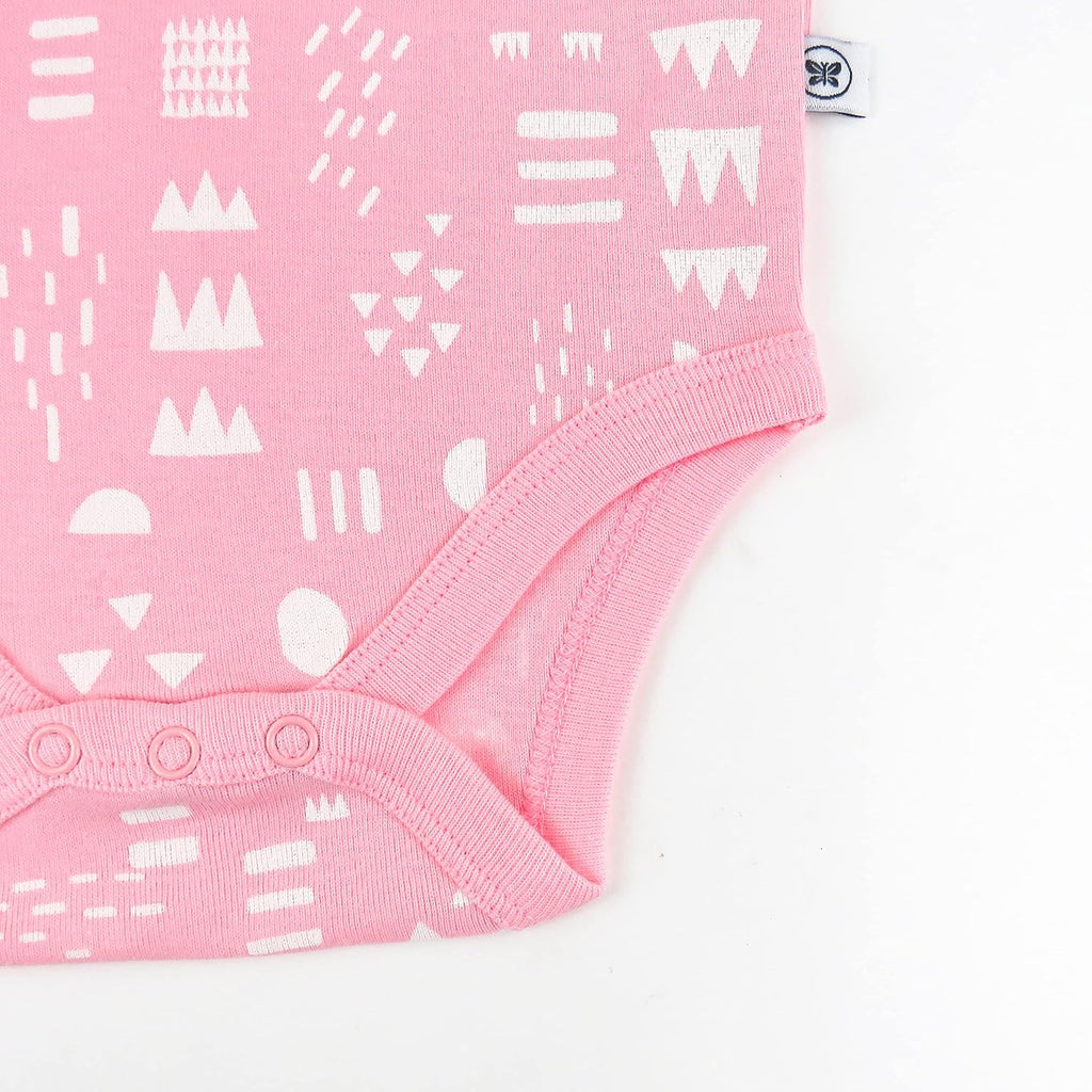 baby-girls 5-pack Long Sleeve Bodysuits One Piece 100% Organic Cotton for Infant Baby Girls