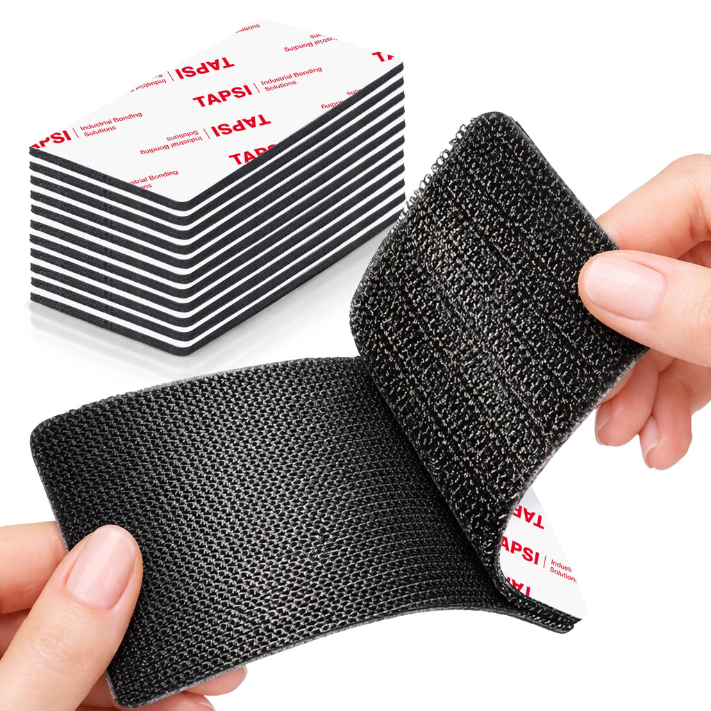 2 x 4 Inch Hook and Loop Tape, 12 Sets