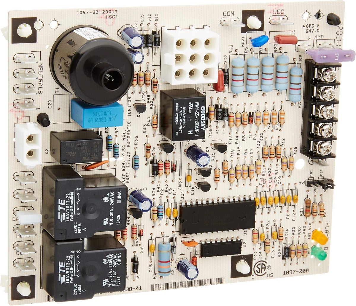 Rheem Furnace Parts Integrated Gas Furnace Control Board 62-25338-01-1 Each