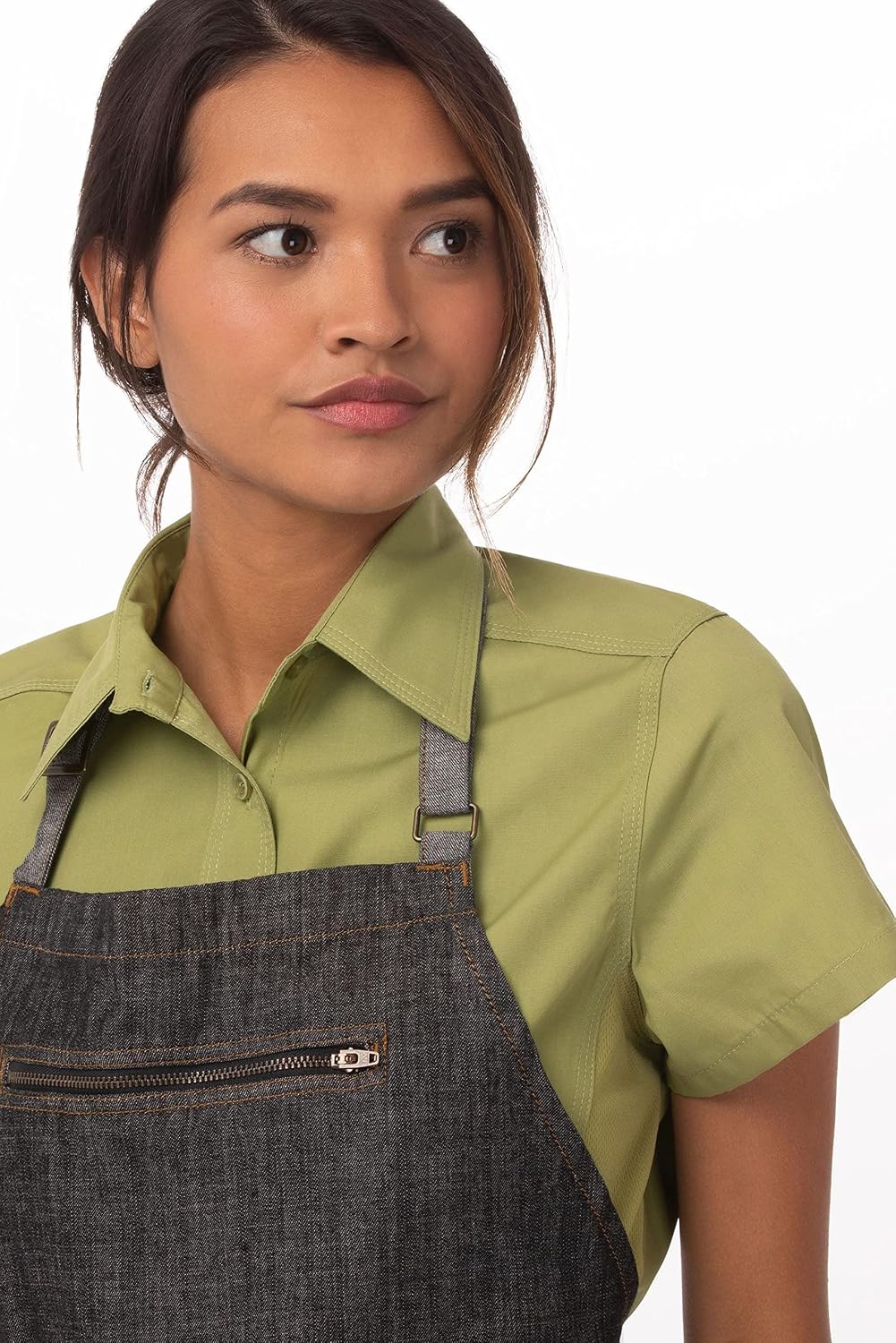 Unisex Manhattan Bib Apron