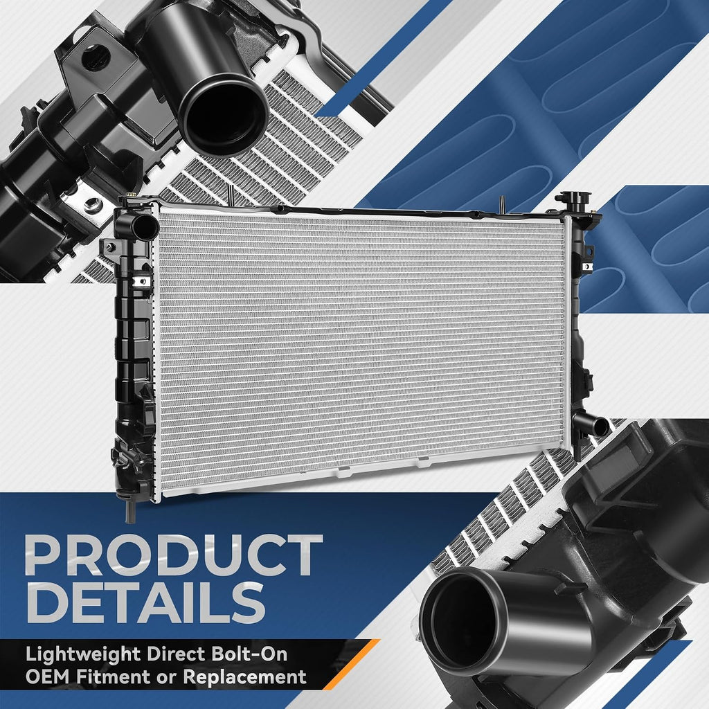 Auto Dynasty 2795 Radiator for 2005-2007 Chrysler Voyager Dodge Caravan