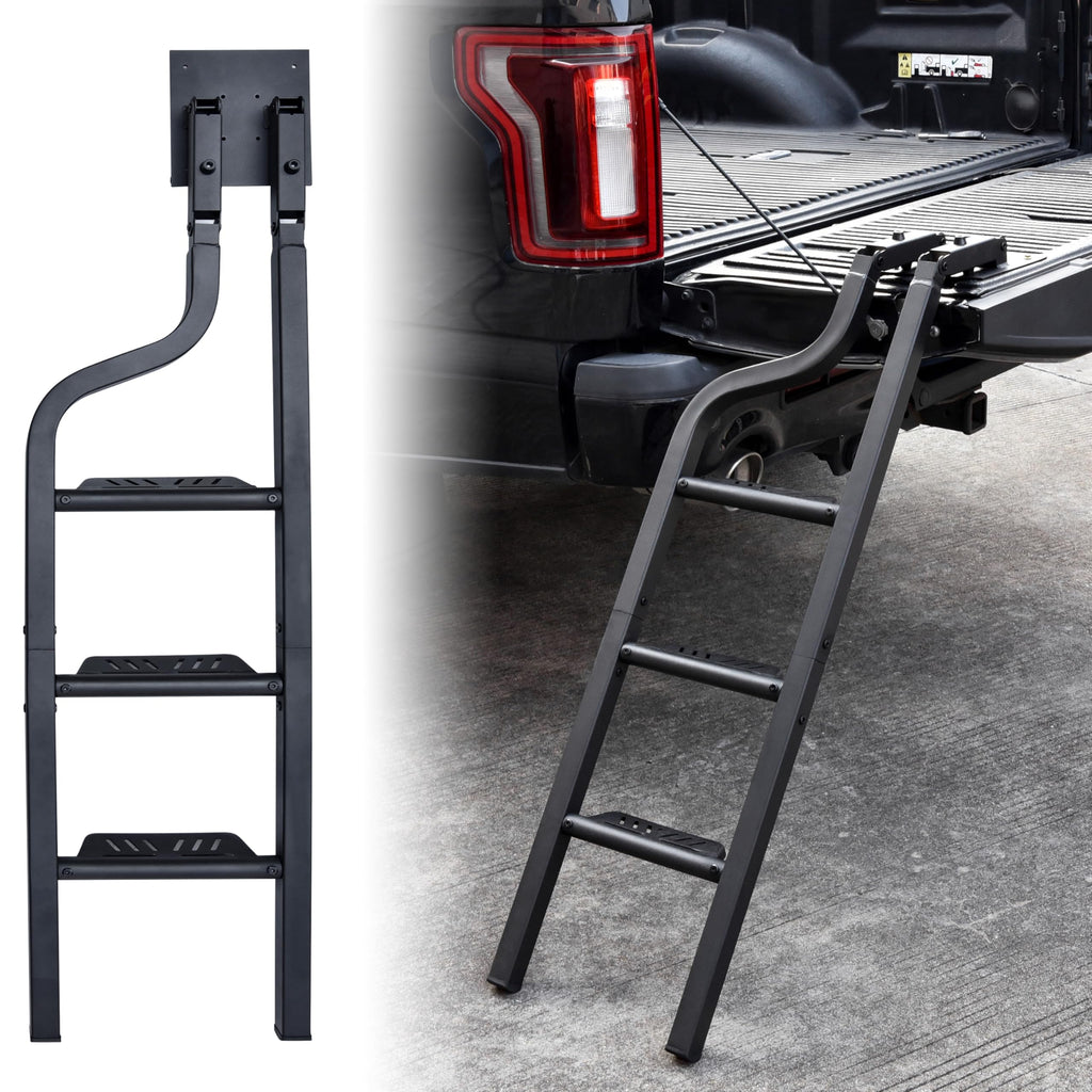 42" Foldable Pickup Truck Universal Tailgate Ladder
