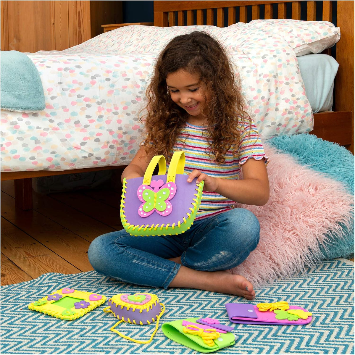 Toys, First Sewing Kit for Kids, Learn to Sew DIY Craft Kit, Ages 5+