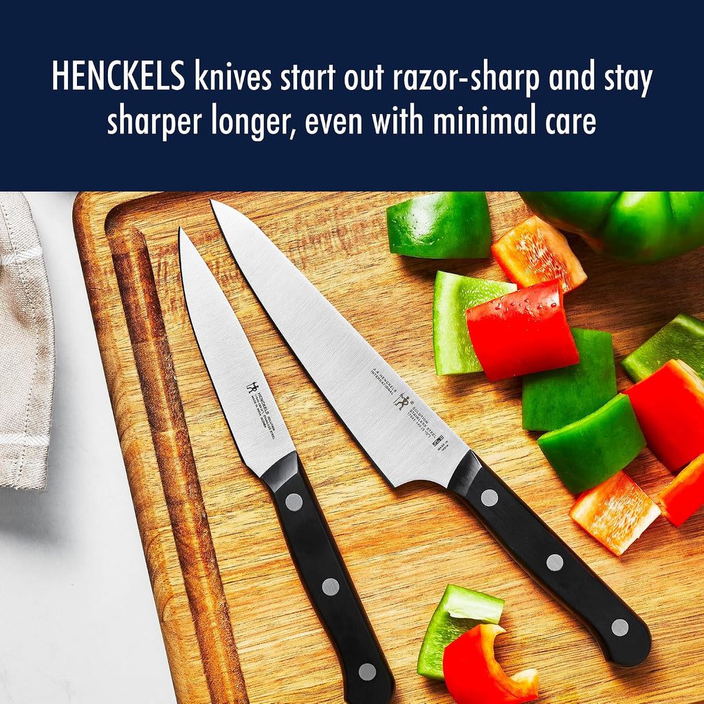 Solution 7-Pc Knife Set, Razor-Sharp, German Engineered
