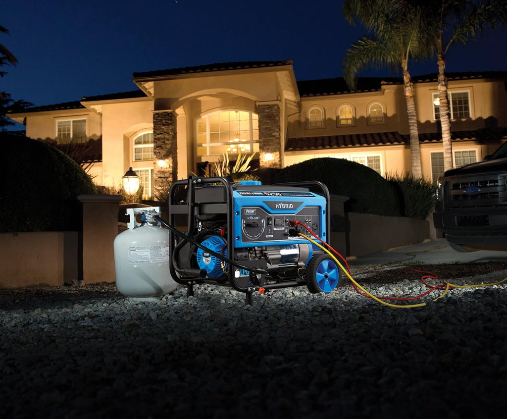 5,250W Dual Fuel Portable Generator with Switch and Go Technology, PG5250B