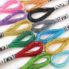 57 Skeins Metallic Embroidery Floss