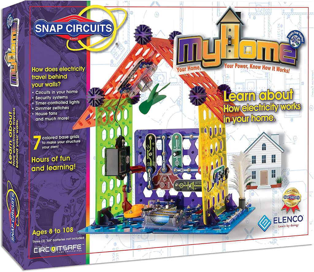 Elenco My Home Electronics Building Kit for Kids Ages 8 and Up