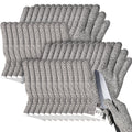 12 Pairs Cut Resistant Gloves Level 5 Protection Safety Work,M