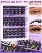 Wispy Lash Clusters Natural Eyelash Clusters DIY Lash Extensions