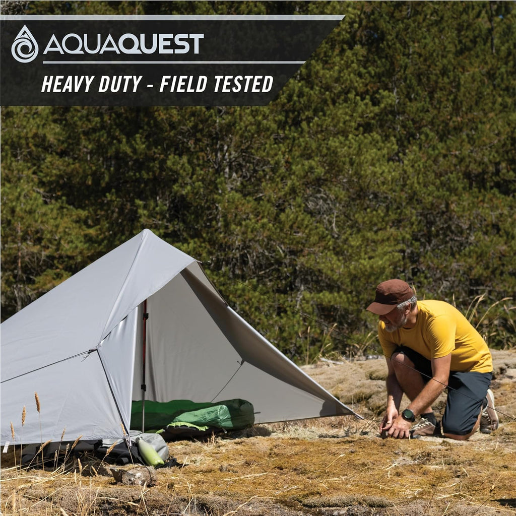 Safari Tarp – Lightweight Waterproof (5,000mm) Seam-Taped Ripstop Rain Fly for Backpacking, Thru-Hiking & Hammock