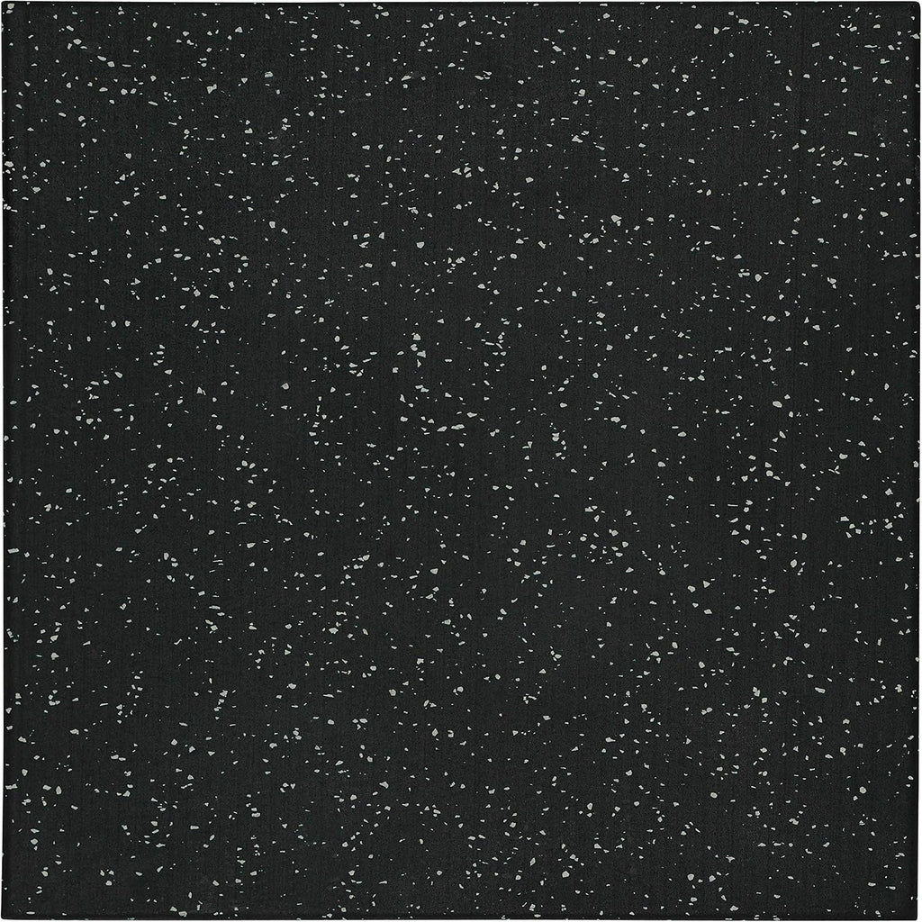 Genaflex Pro Heavy Duty Thick Rubber Gym Floor Tiles High Density Shock Absorbent Laminated Deadlift Mats - 1" Thick