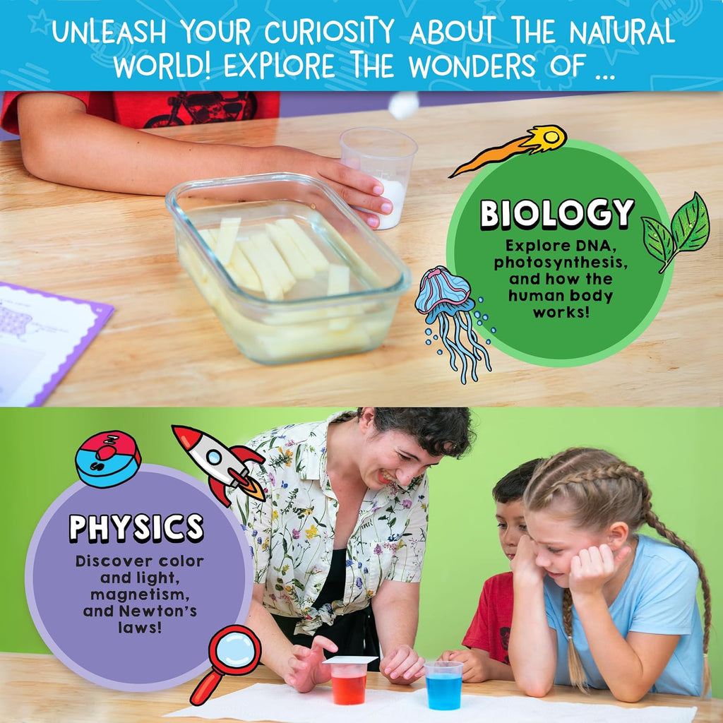 Wow in The World 100 Experiments That Wow Science Kit by Thames & Kosmos, Over 60 Tools & Materials, Unique