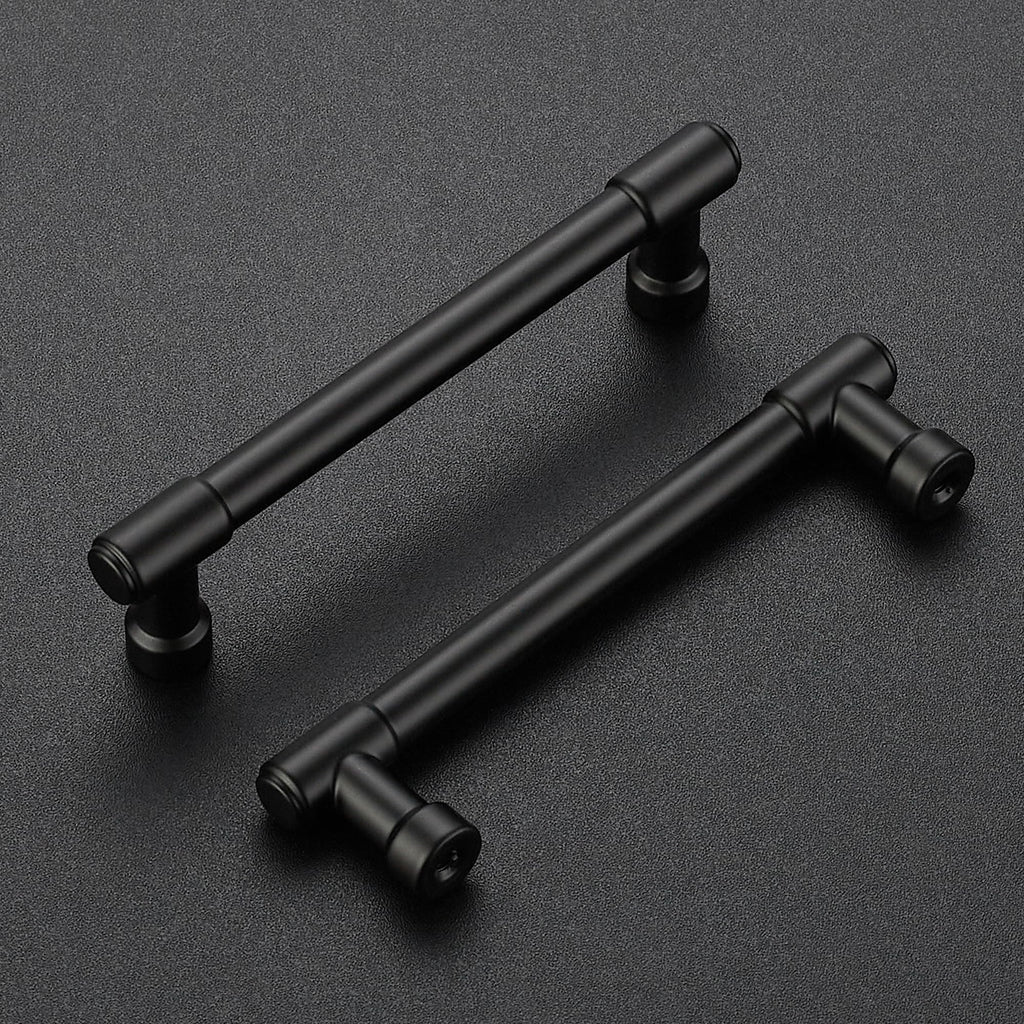 Matte Black Kitchen Pulls Cabinet Handles 4 Inch 30 Pack
