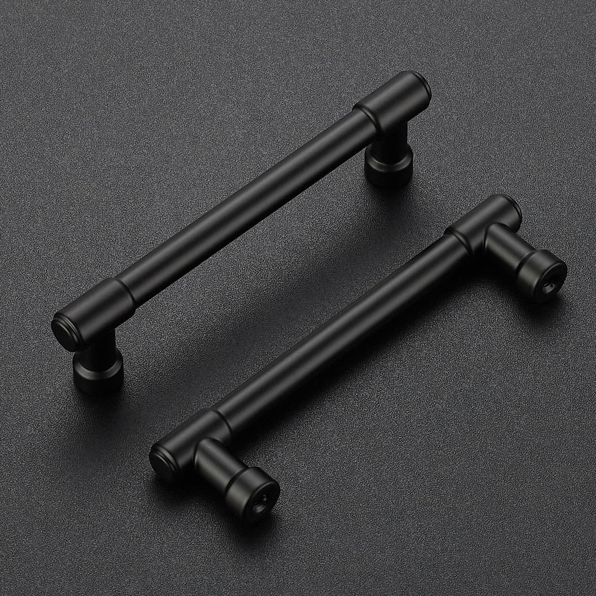 Matte Black Kitchen Pulls Cabinet Handles 4 Inch 30 Pack
