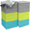 Microfiber Cleaning Cloth-50PK, Soft Microfiber Towels for Cars, Absorbent Cleaning Rags, Lint-Free Streak-Free Wash