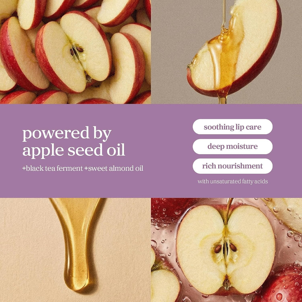 Korean Lip Oil - Appleblacktea- pH Color-Changing Plumping Lip Gloss