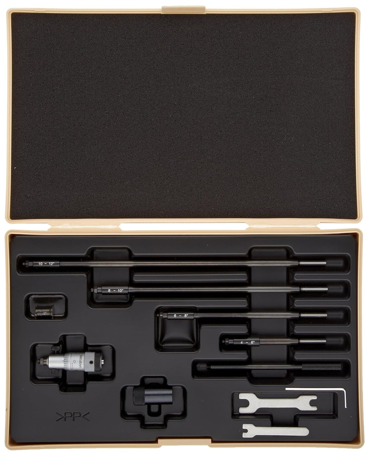 Mitutoyo 141-004 Inside Micrometer, 0.001" Resolution, 1-1.25" Range