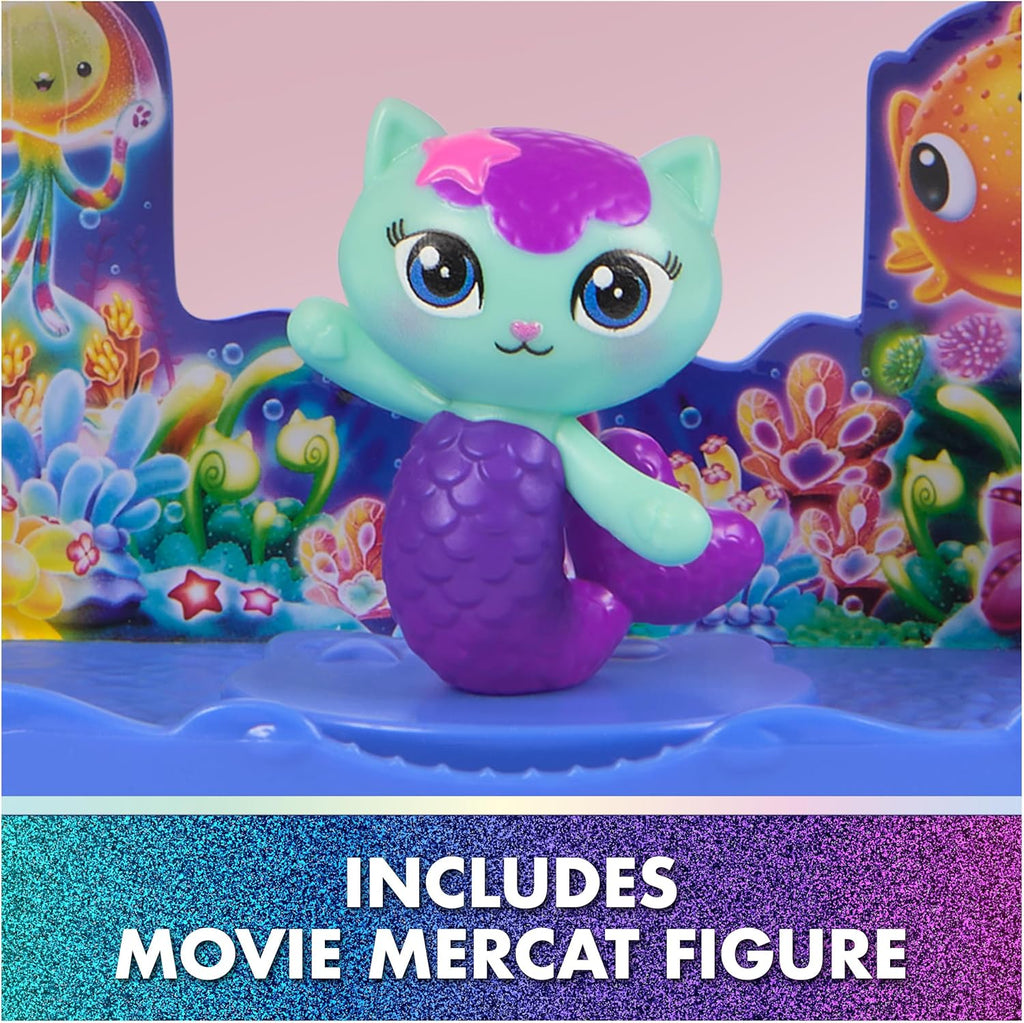Gabby's Dollhouse: The Movie, MerCat's Spa-wesome Bathroom, Toy Figure, Dollhouse Accessories & Surprise Toy, Kids