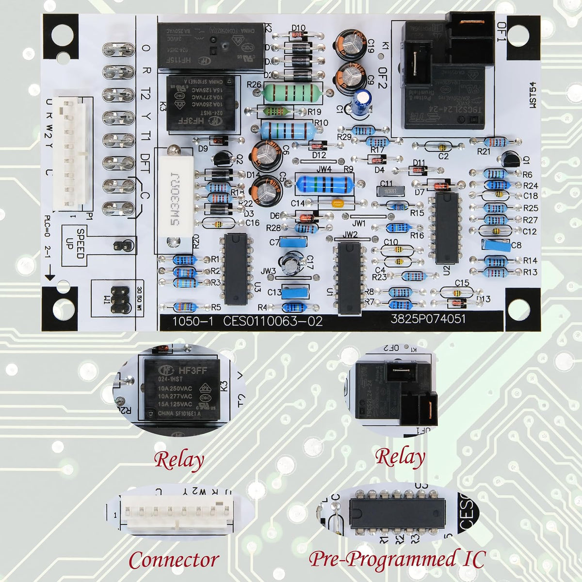 CESO110063-02 Replacement Defrost Control Board for Carrier/Bryant/Payne